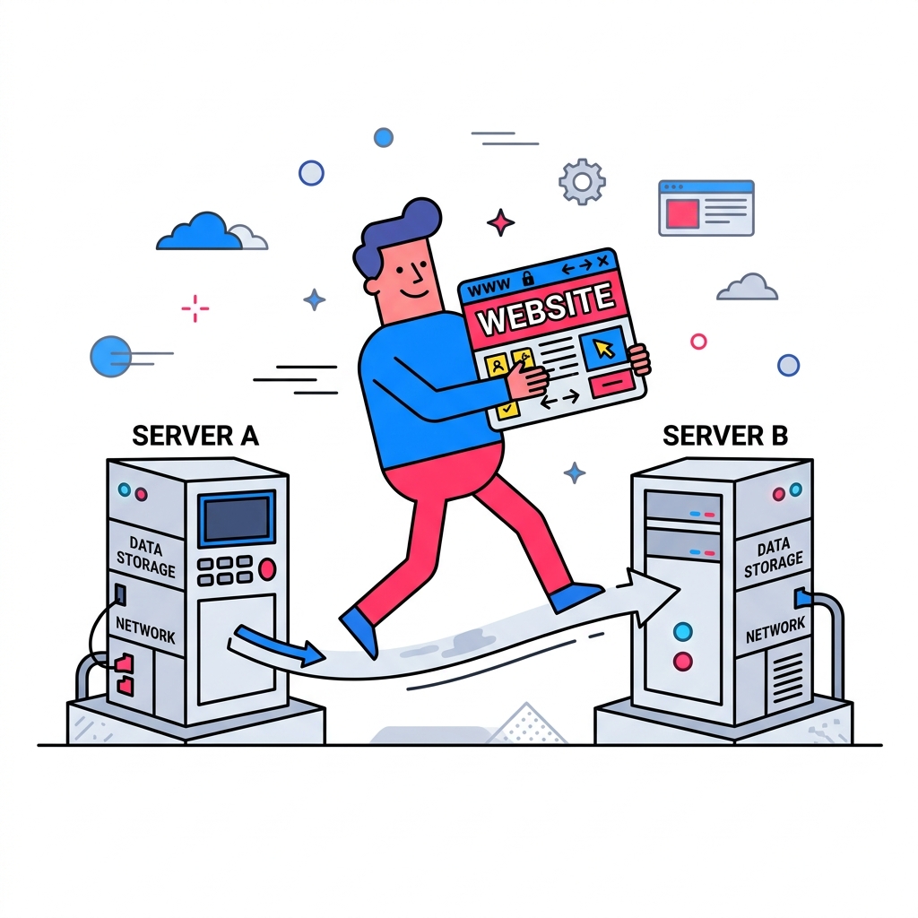 Przenoszenie stron internetowych na nowy hosting – migracja strony www